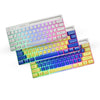 OKER K74 Rainbow Light Keyboard คีย์บอร์ดเกมมิ่ง ขนาดพกพาได้ แป้นพิมพ์ 63 ปุ่ม
