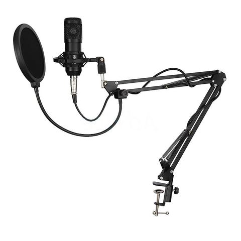 Signo MP-701 Microphone Condensor ชุดไมโครโฟนคอนเดนเซอร์ - สีดำ
