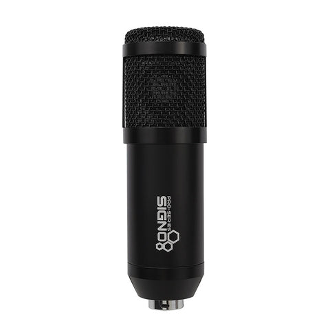 Signo MP-701 Microphone Condensor ชุดไมโครโฟนคอนเดนเซอร์ - สีดำ