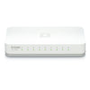 D-LINK Switch Hub 8Port 10/100Mbps DES-1008A - สีขาว