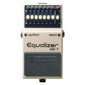 BOSS GE-7 Equalizer Guitar Effect - (สีเทา)