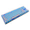 Remax XII-J590 Gaming Keyboard Mechanical Blue Switch คีย์บอร์ดเกมมิ่งบลูสวิตท์ ปุ่มแมคคานิคอล - สีขาว